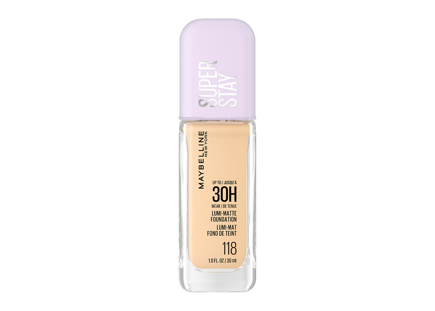 Base de maquillaje Superstay Lumi Matte 118 de MAYBELLINE NY